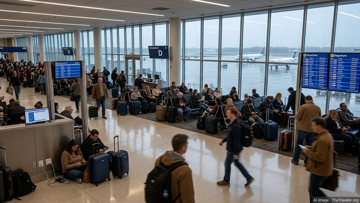 Wave of Cancellations at Milwaukee Disrupts US Travel