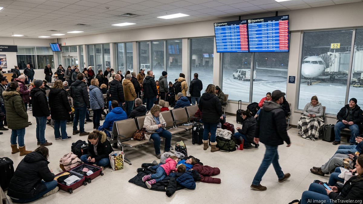 Minot Airport Flight Chaos Leaves US Travelers Stranded