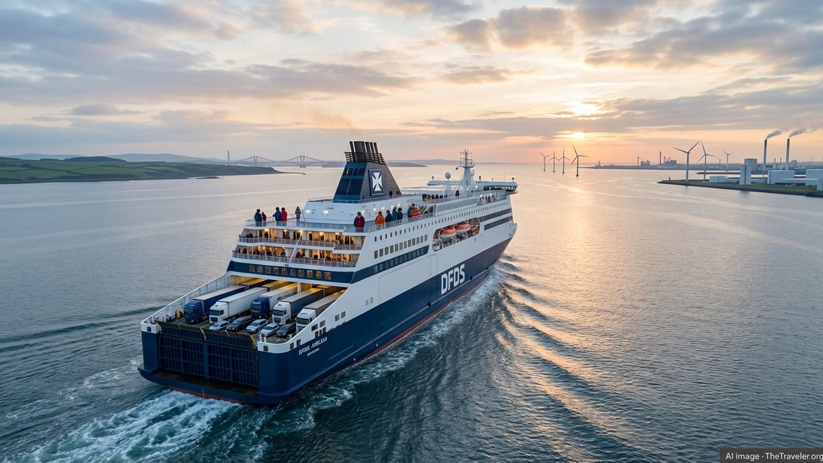 Rosyth–Dunkirk Ferry Planned in €40 Billion Green Revamp of French Port