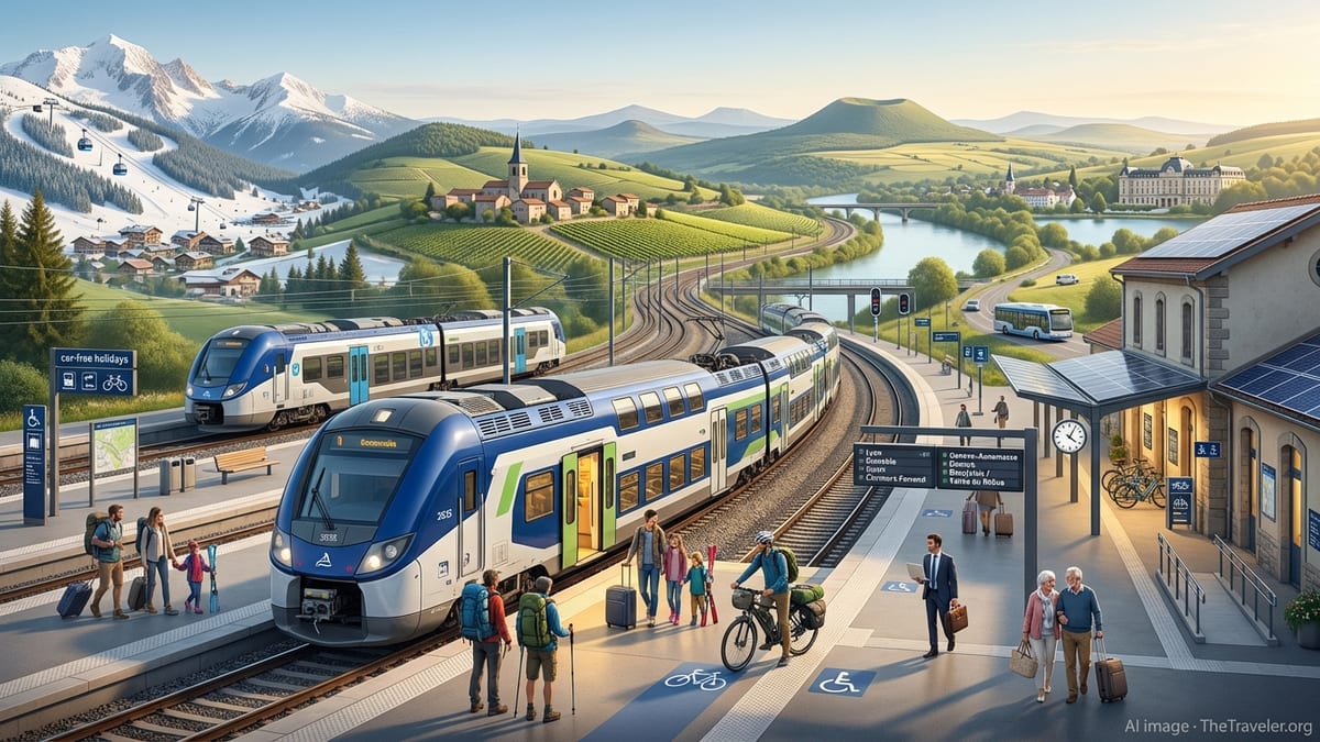 Auvergne-Rhône-Alpes Bets €5.7 Billion on Rail to Reboot Tourism by 2026