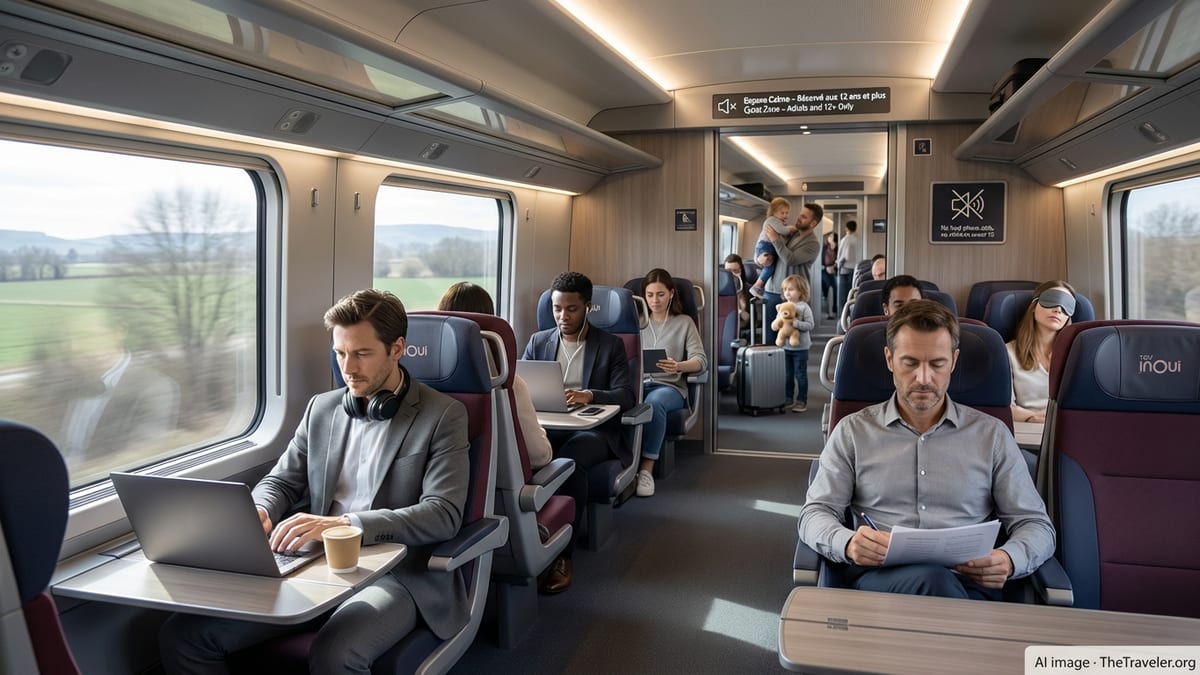 France Launches Adult-Only TGV Carriages, Sparking National Debate on Families