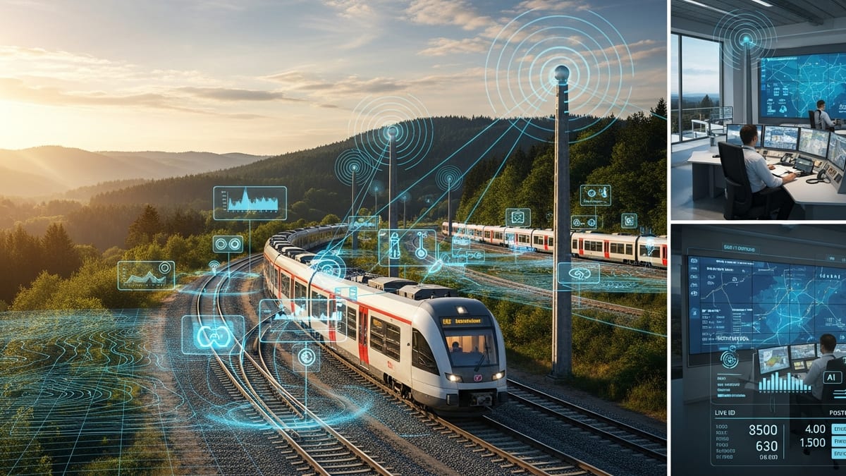Germany Turns Its Railways into a High-Speed AI and 5G Testbed