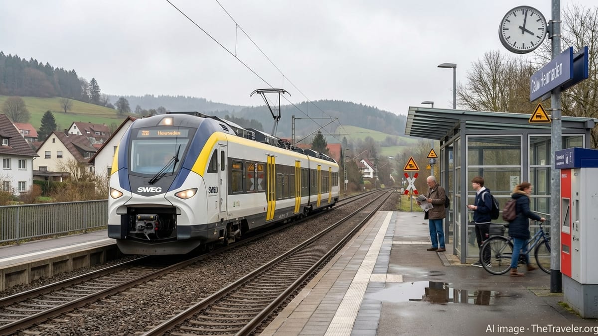 Germany Reopens Hermann Hesse Line With Battery Trains Into the Black Forest