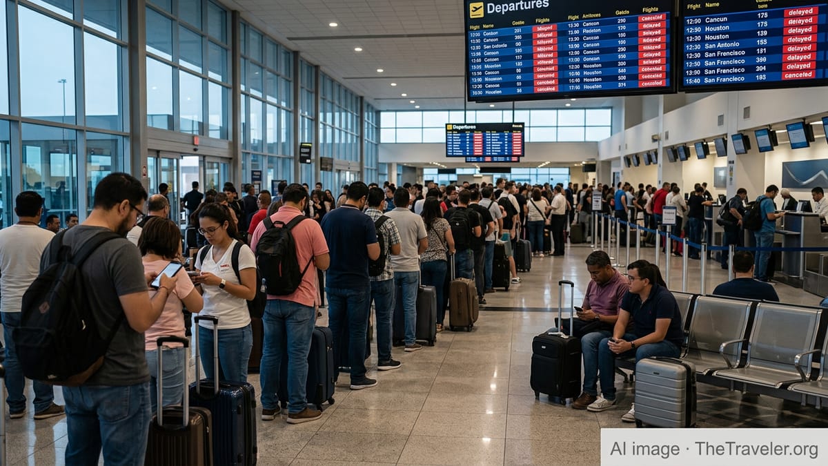 Flight Chaos from Monterrey Ripples Across Mexico and US
