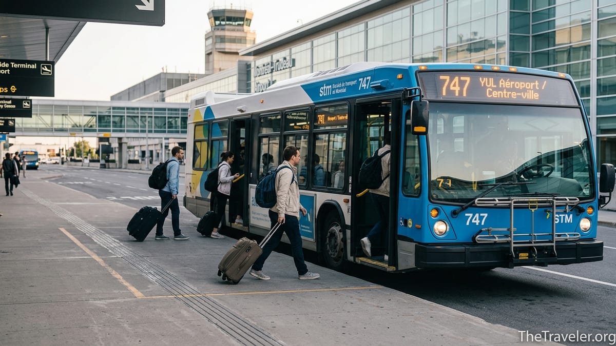 Montreal Trudeau Airport 747 Bus Guide for 2026 Travelers