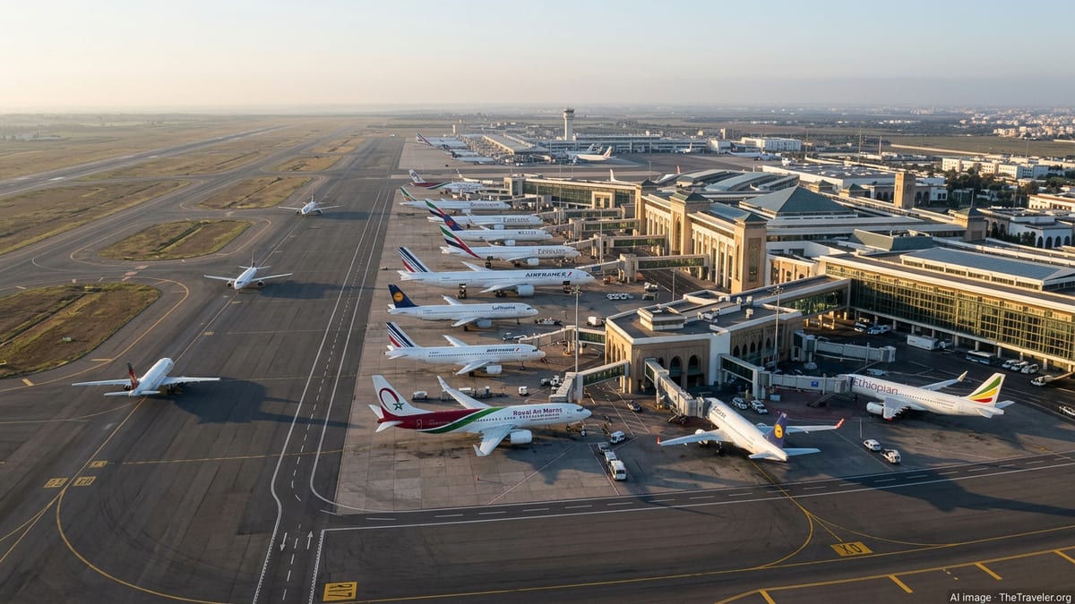 Europe and Americas Drive Record January Traffic at Morocco Airports