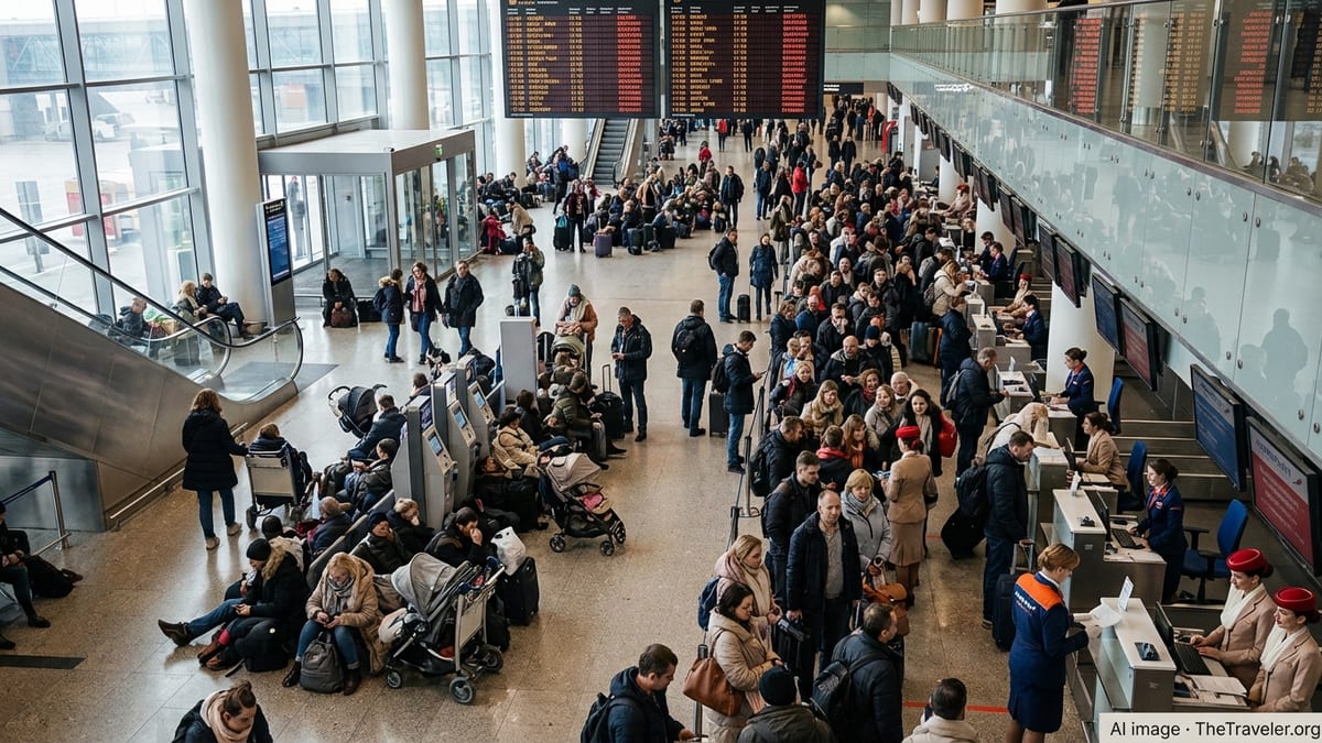 Moscow Flight Chaos: 175 Delays and 37 Cancellations