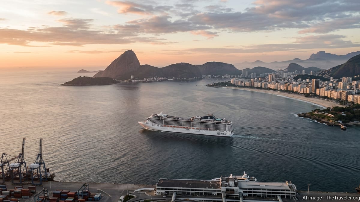 MSC Armonia Redeploys, Shifting Cruise Dynamics in Santos and Rio