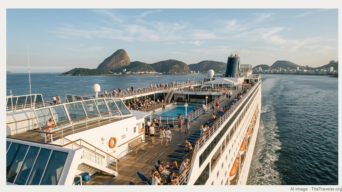 MSC Armonia Bids Farewell to South America on Transatlantic Voyage
