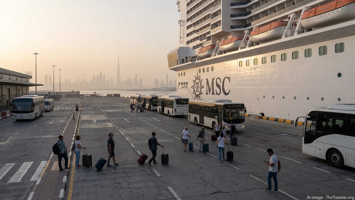 MSC Cruises Airlifts 1,500 Guests From Dubai Amid Middle East Unrest