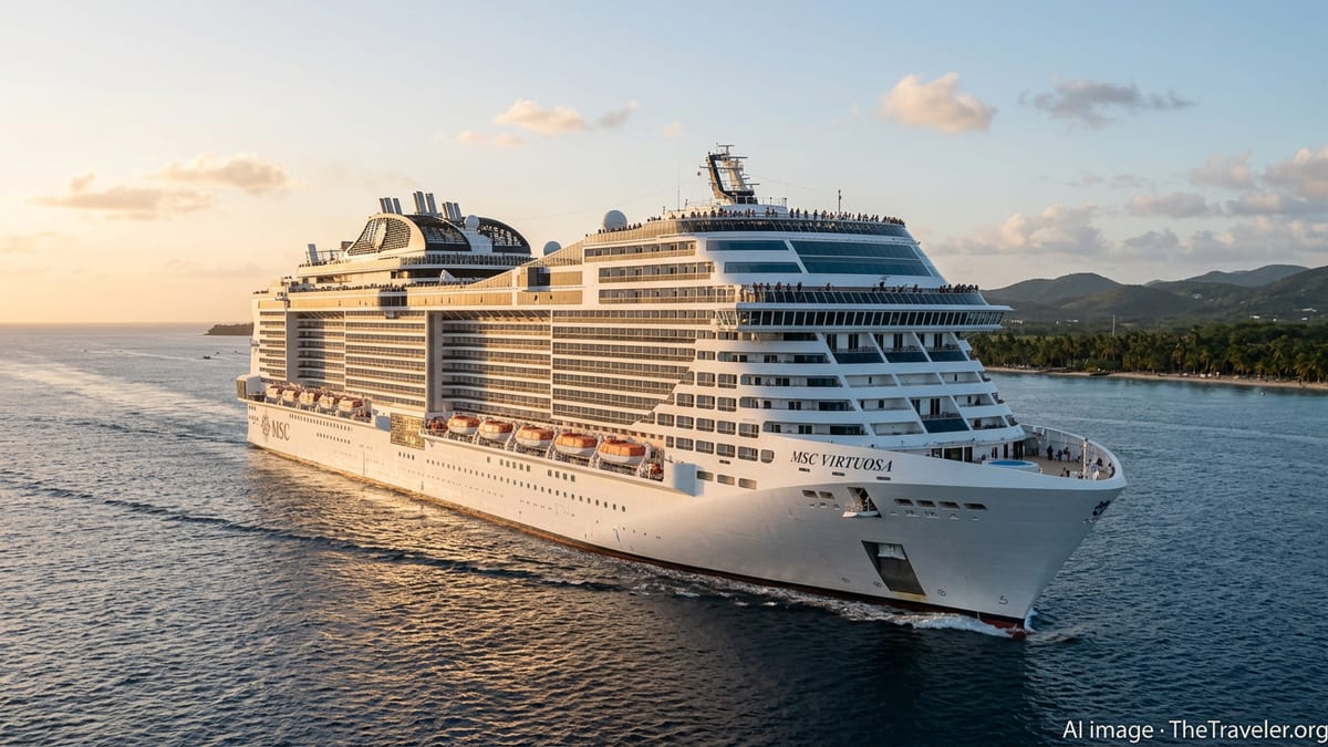 MSC Virtuosa Marks Five Years With Bold New Global Routes