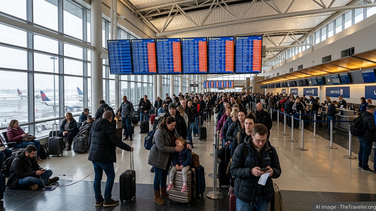 80 Flights Canceled at MSP Leave Hundreds of Travelers Stranded