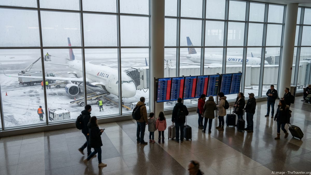Winter Storm Grounds MSP Flights, Tripping Up Global Travelers