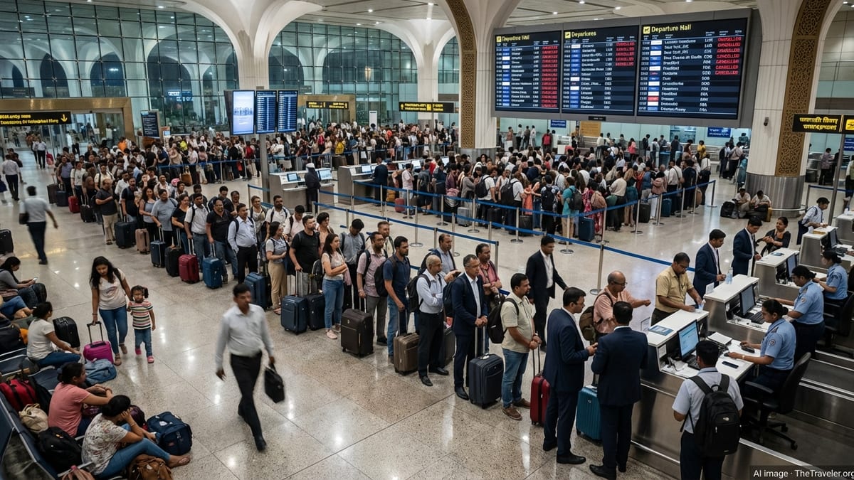 Mumbai Airport Plunges Into Chaos as 57 Flights Axed