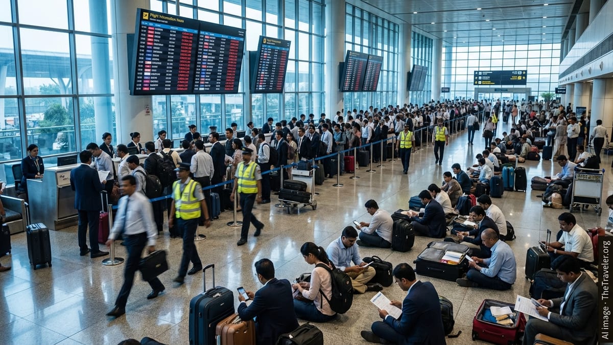 Mumbai Flights Disrupted as Middle East Airspace Shuts Down