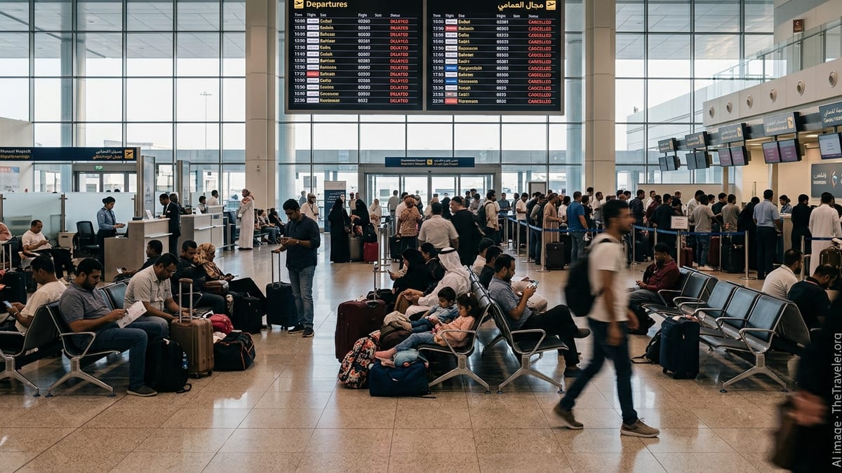 Muscat Travel Chaos as Gulf Routes Halted in Regional Crisis