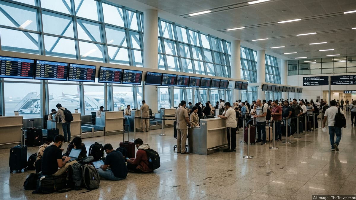 Muscat Flight Chaos Disrupts Key Gulf and India Routes