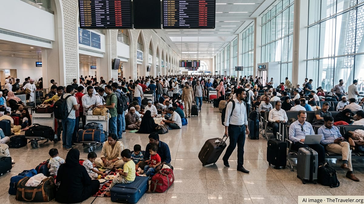 Mass Disruptions at Muscat’s Seeb Airport as Flights Axed