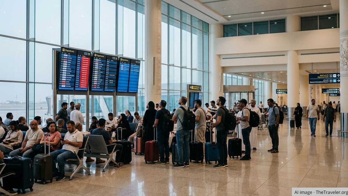 Flight Disruptions Snarl Muscat as Gulf Air, Qatar Cut Services