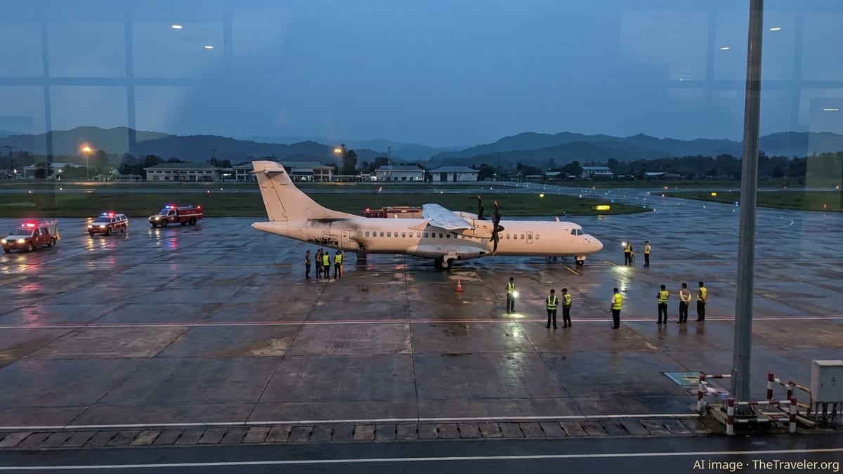 Drone Attack Damages Myanmar Passenger Jet at Myitkyina