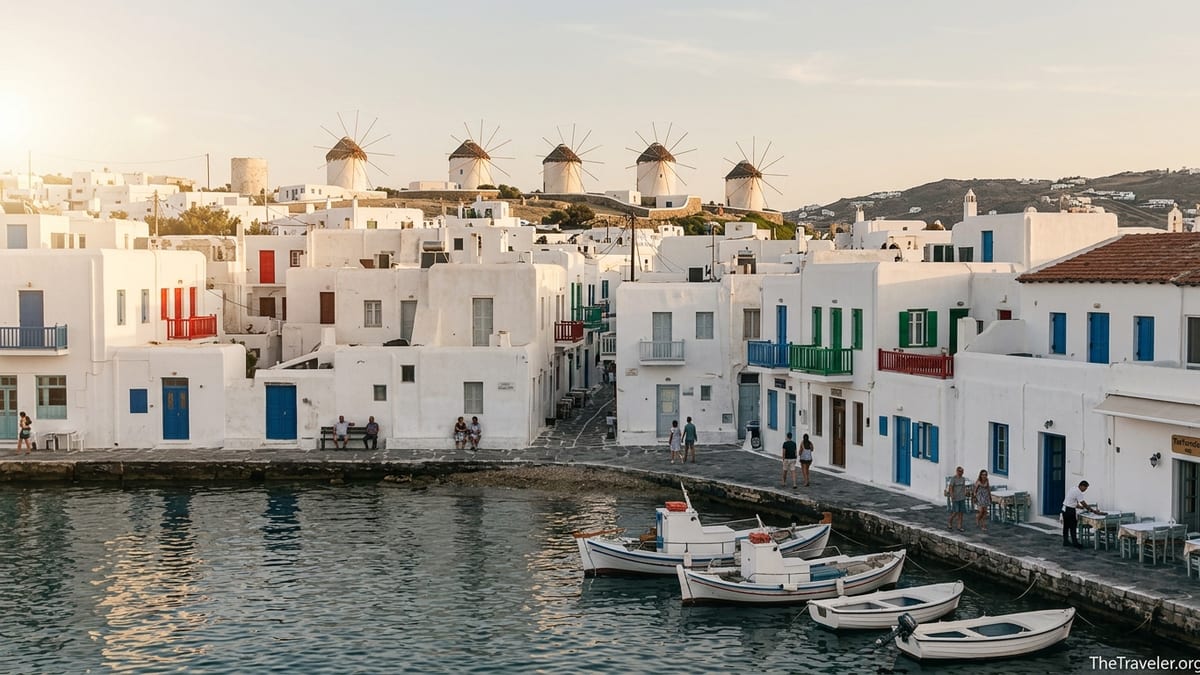 Why You Should Slow Down in Mykonos Town