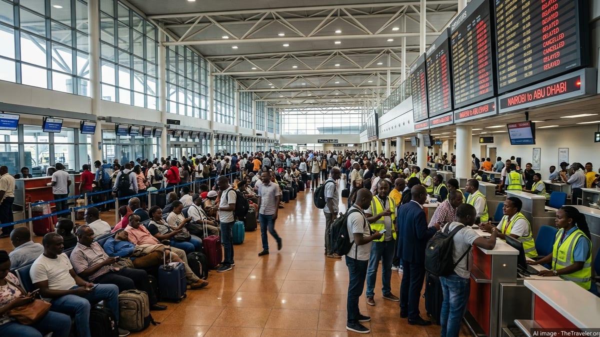 Nairobi Airport Chaos: Etihad Cancellations Amid Strike