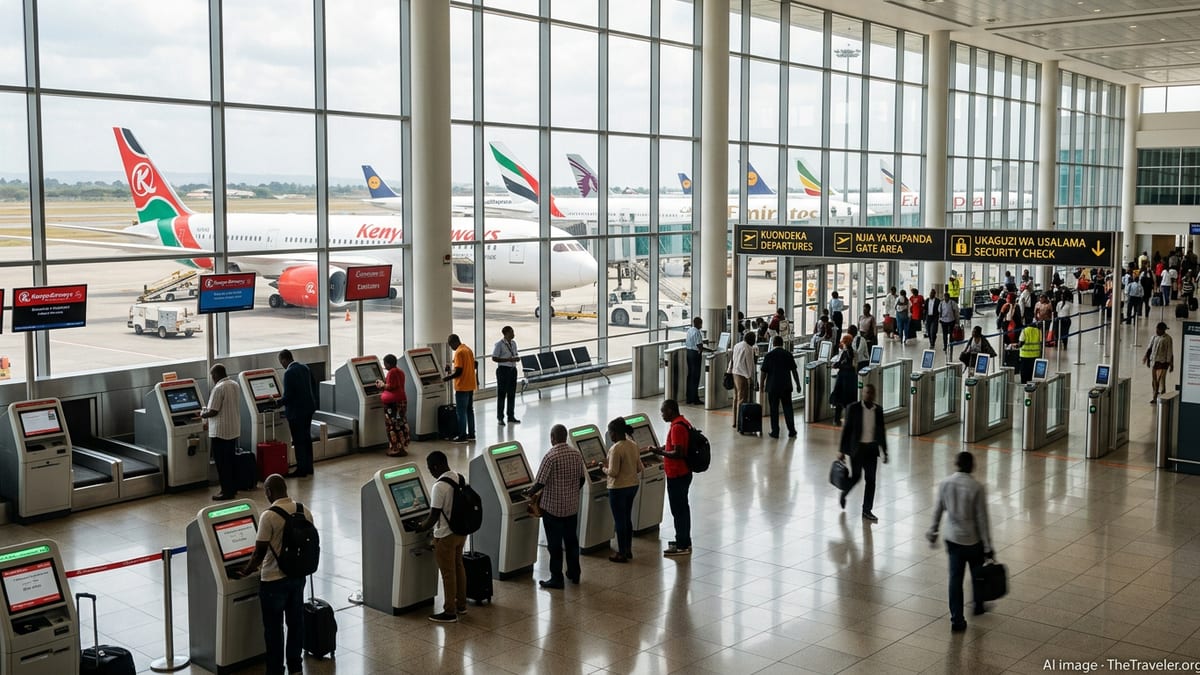 Global Carriers Boost Nairobi Routes as JKIA Unveils Self-Service