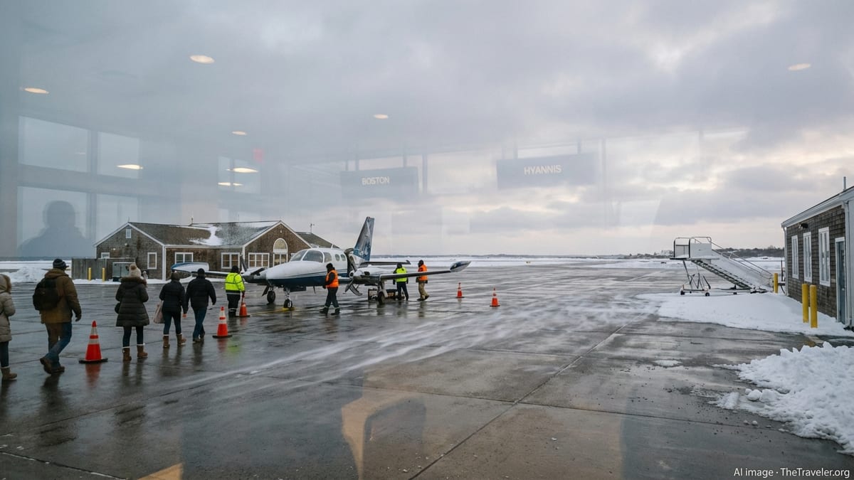 Flights Disrupted at Nantucket as Regional Turmoil Spreads