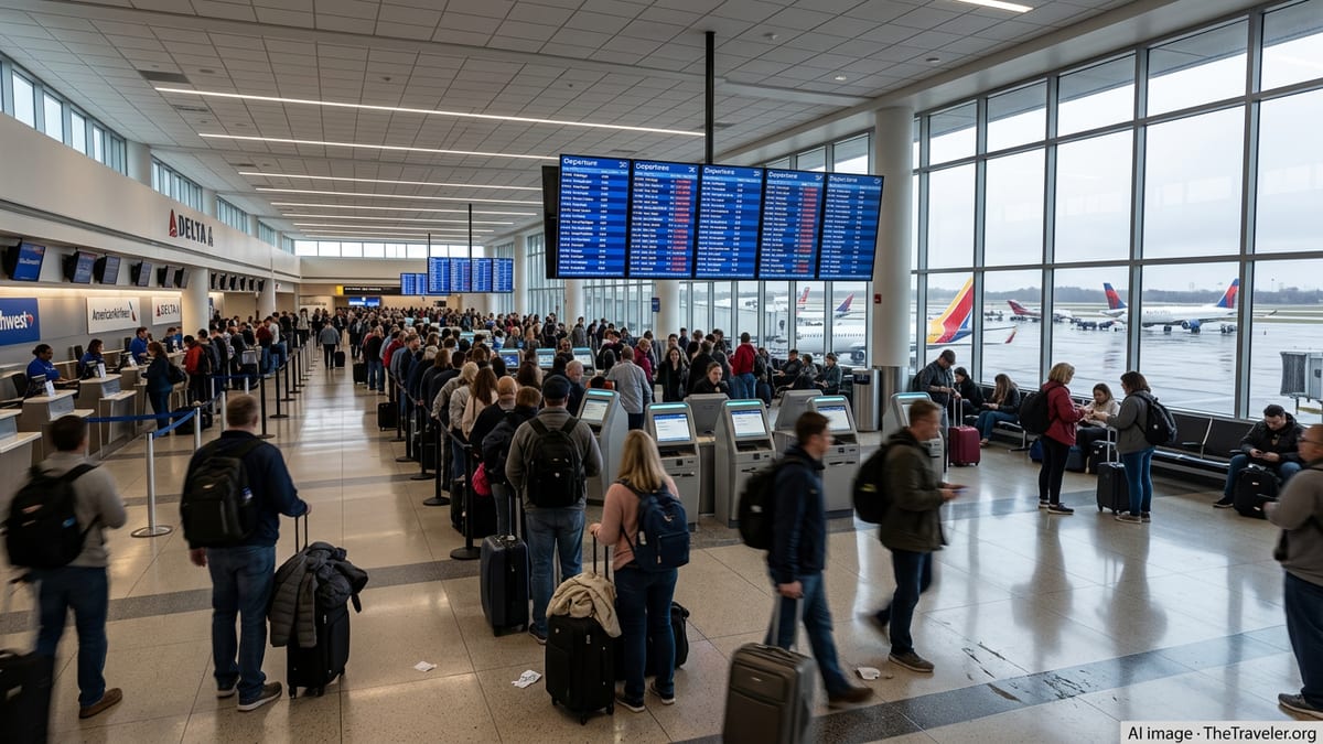 Severe Disruptions Hit Nashville Airport, Ripple Across U.S.