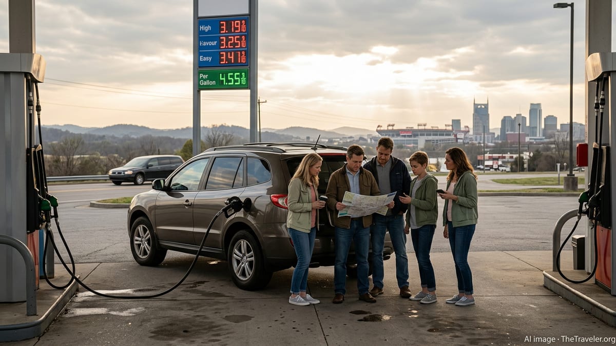 Middle East Turmoil Sends Gas Costs Soaring for Nashville Trips