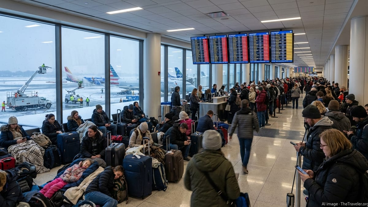 Winter Storm Chaos Snarls Flights at Nashville Airport