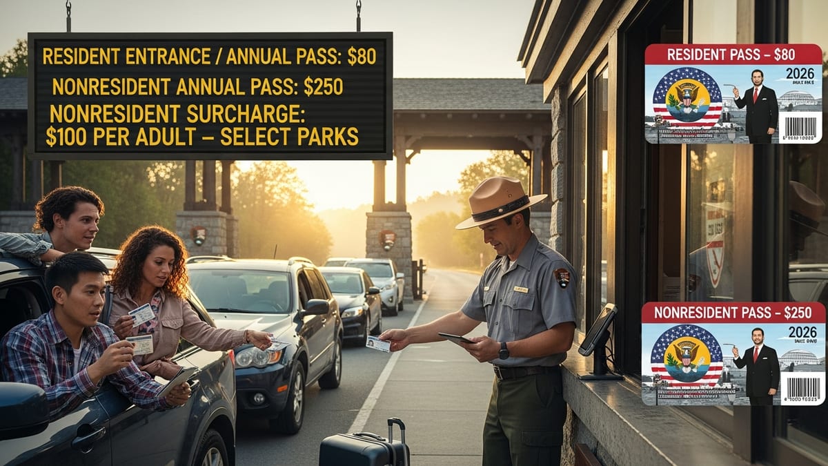 2026 National Park Overhaul: New Fees Hit International Visitors With Double Charges
