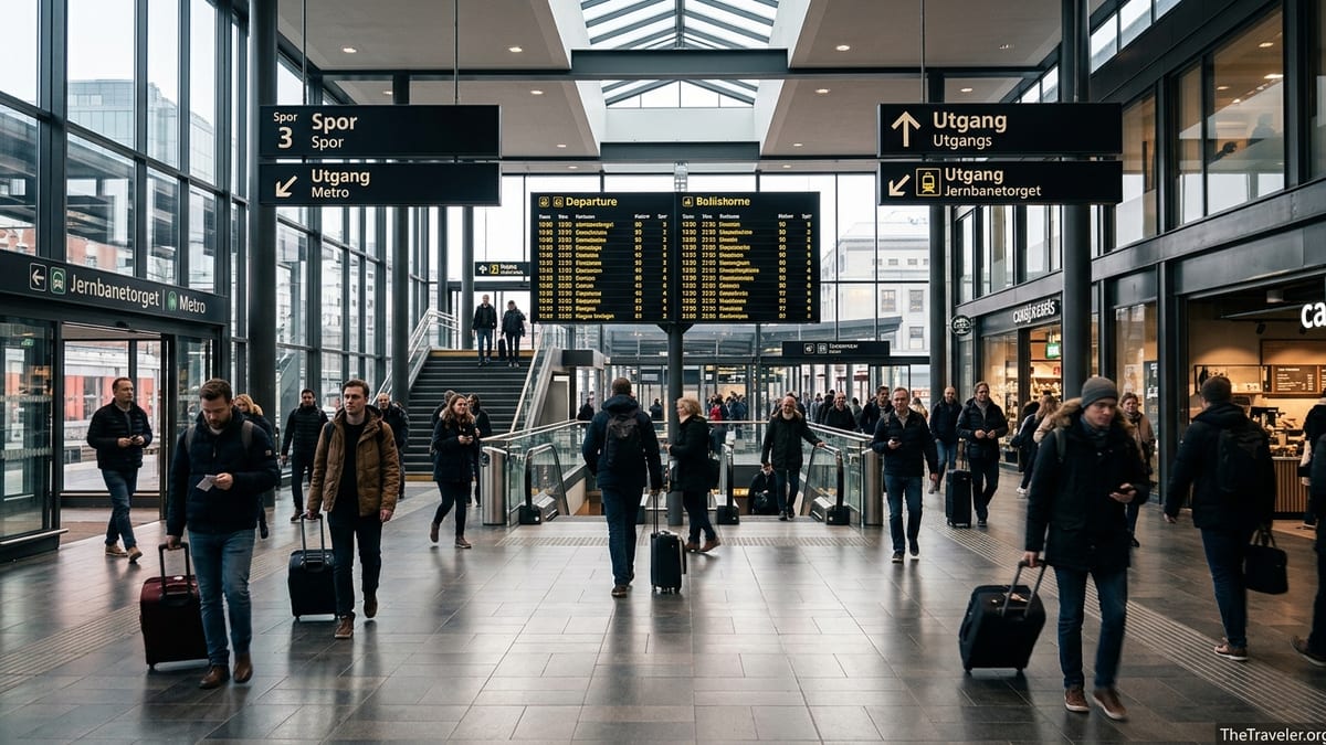 How to Navigate Oslo Central Station Without Getting Lost
