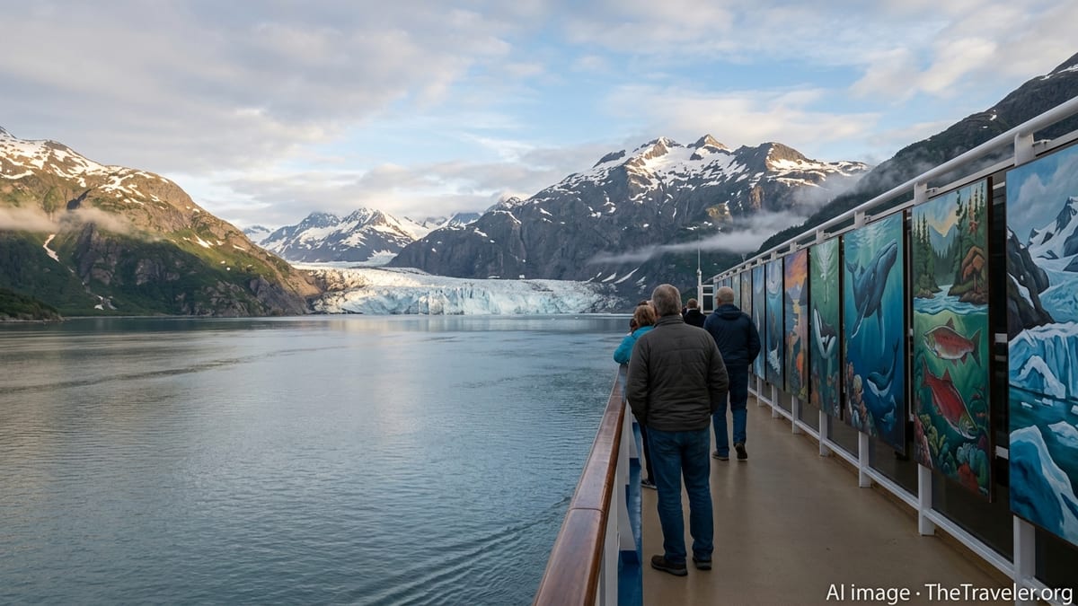 NCLH Reveals Art Finalists for New Alaska Conservation Drive