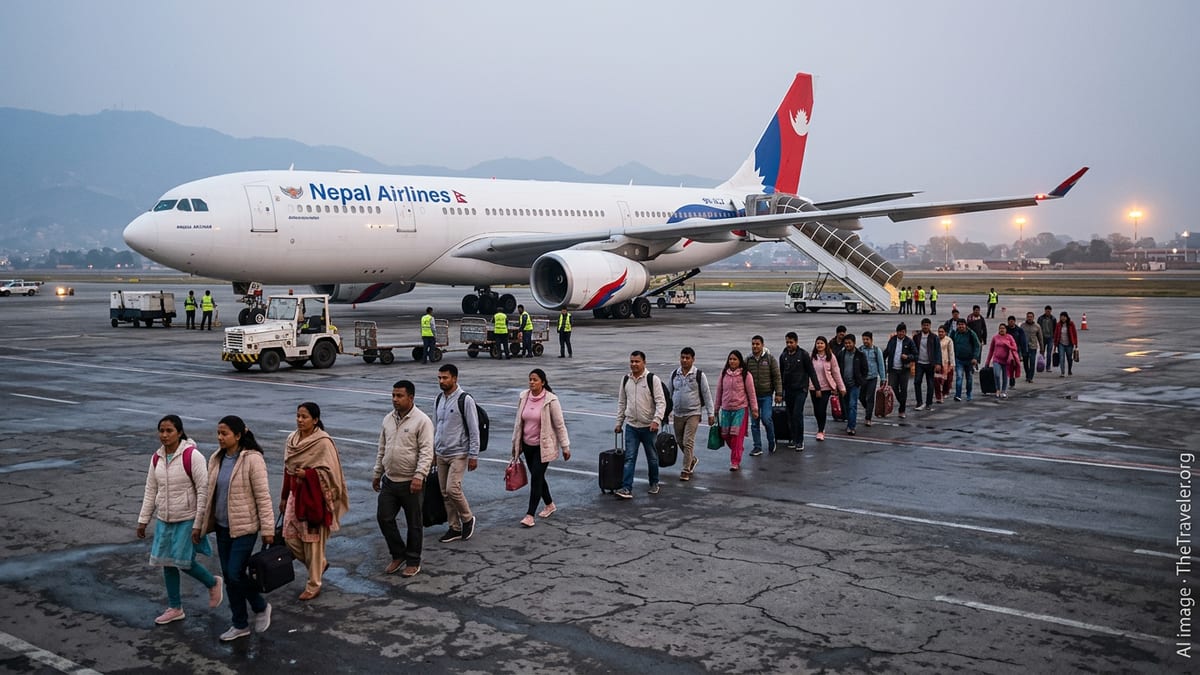 Nepal Airlines Sends Rescue Flight to Dubai for Stranded Nepalis