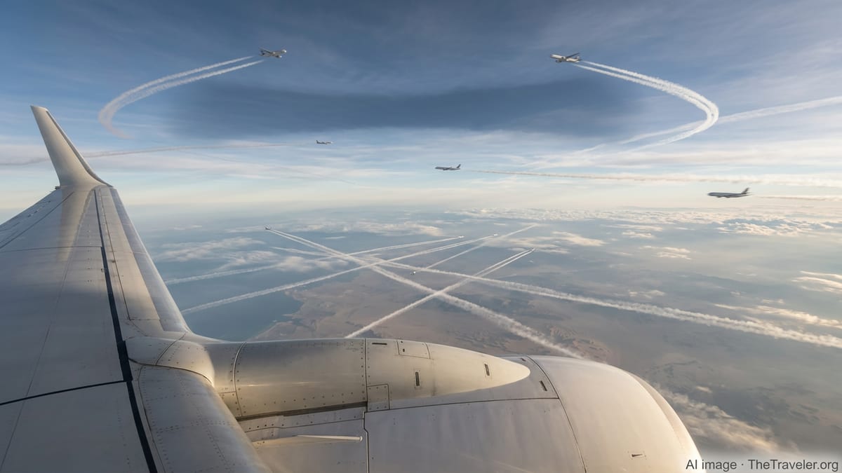 New Airspace Gaps Redraw Global Airline Routes