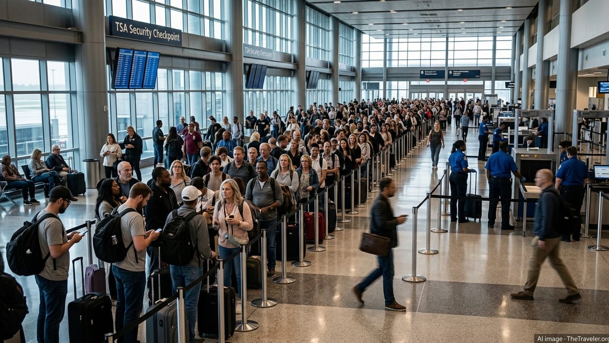 TSA Staffing Crunch Triggers Long Lines at New Orleans Airport