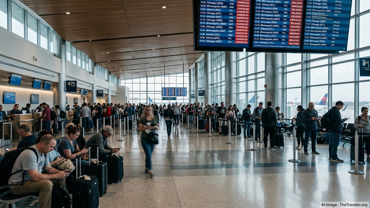 New Orleans Flyers Face Wave of Cancellations and Delays