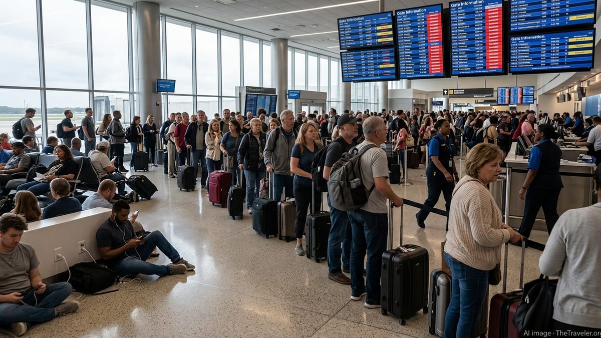 Widespread U.S. Flight Disruptions Snarl New Orleans Travel