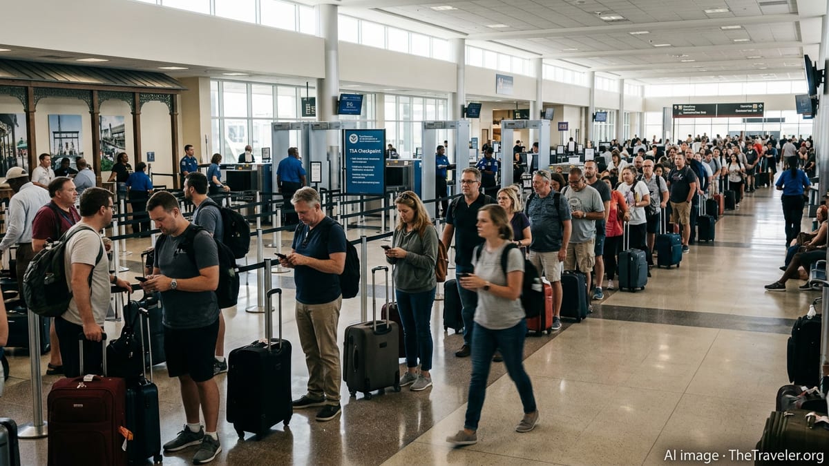 New Orleans, Houston and Atlanta Hit by TSA Delays in Shutdown
