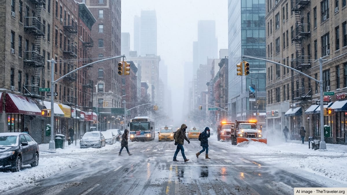 New York Counties Brace for Blizzard as Emergency Declared