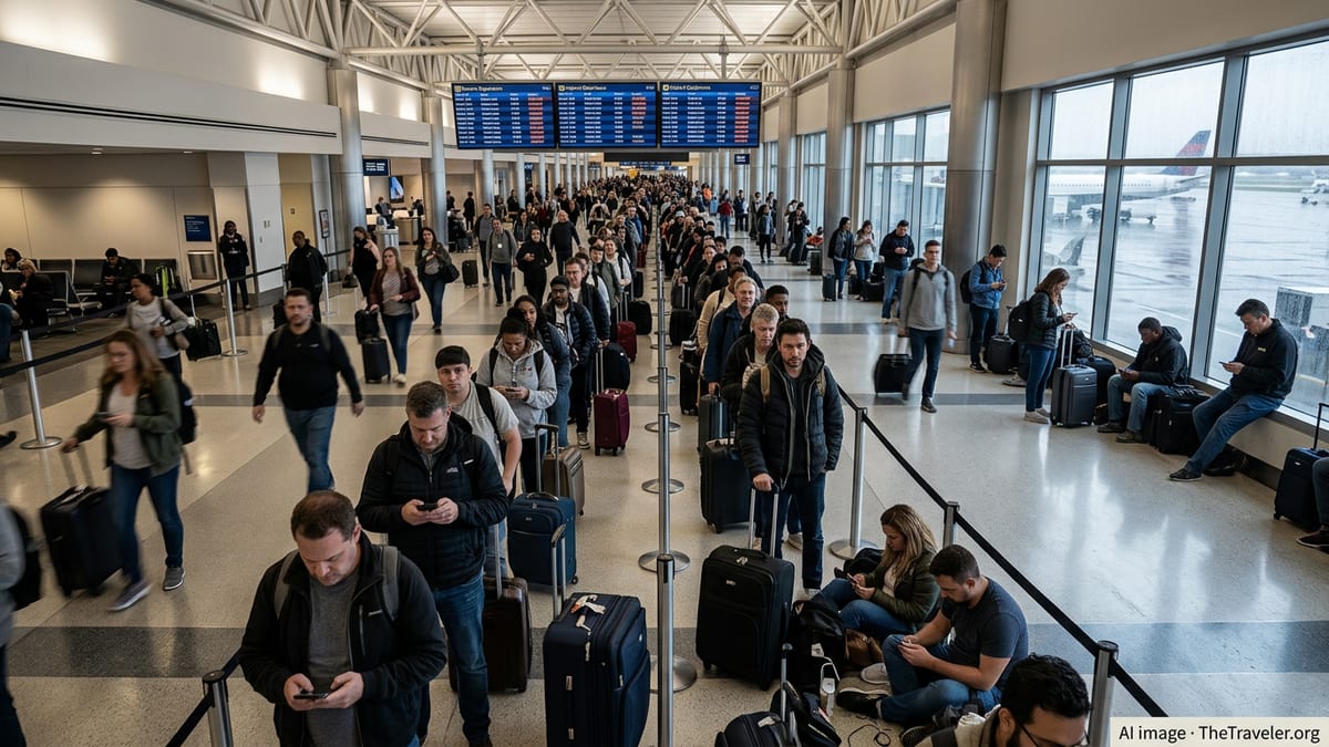 New York–Newark Flight Chaos: Delays, Cancellations, Long Lines
