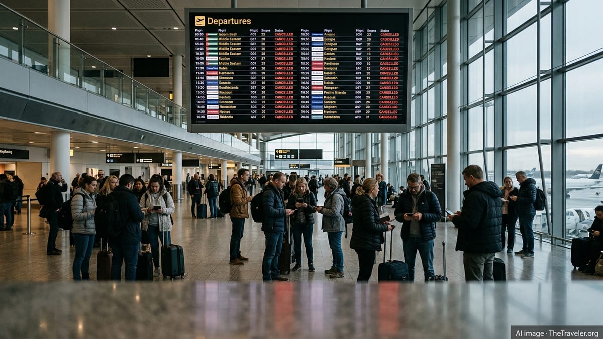 New Zealand Hit as Global Airlines Axe Routes Over Iran War