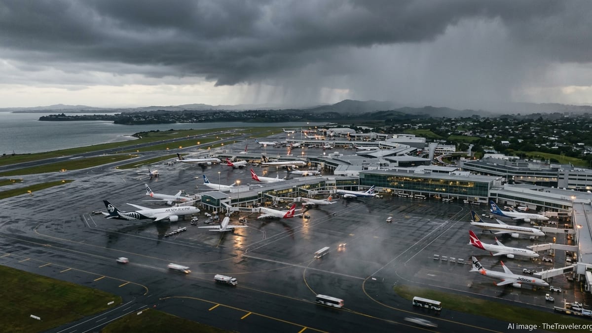 320mm NZ Deluge Threatens Flights and Hotel Bookings