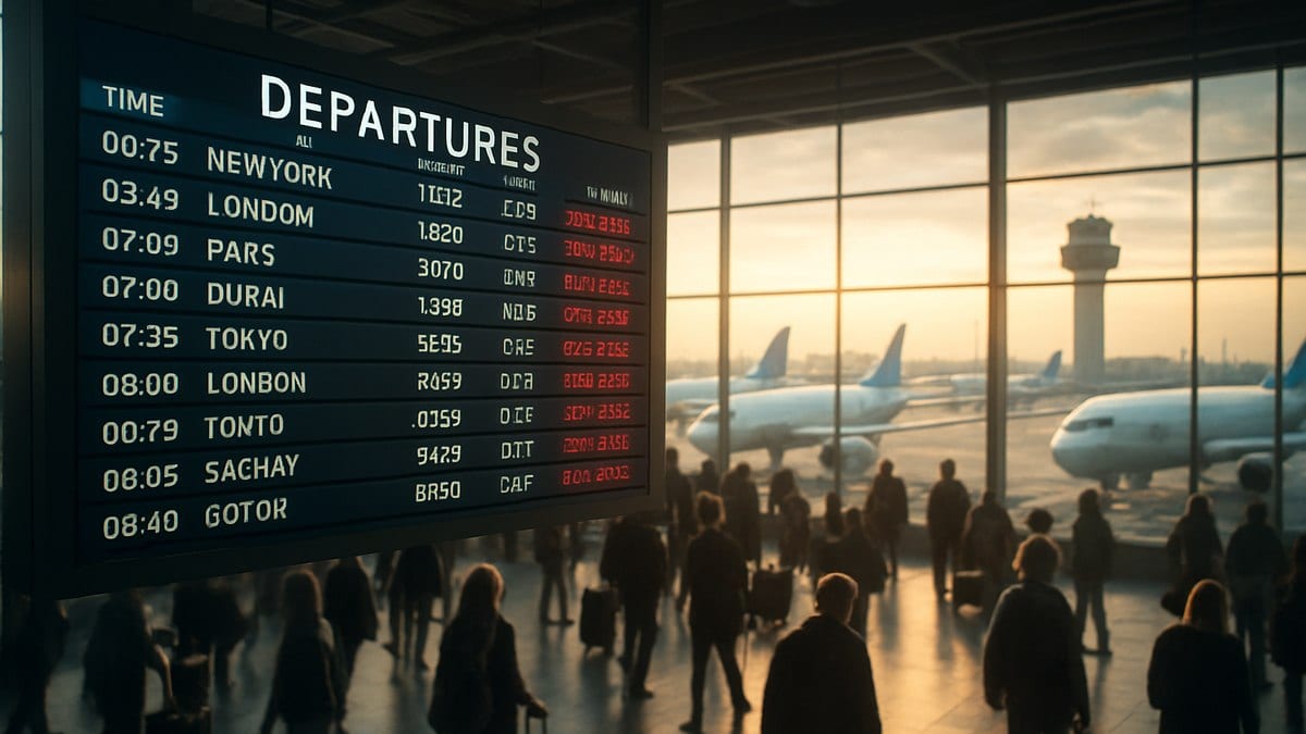 Newark Airport Meltdown Ripples Across Transatlantic Routes