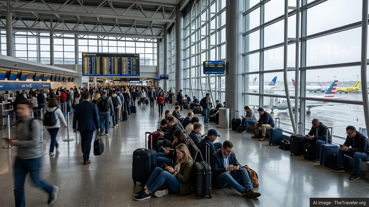 Newark Airport Delays Snarl Travel Across US and Canada