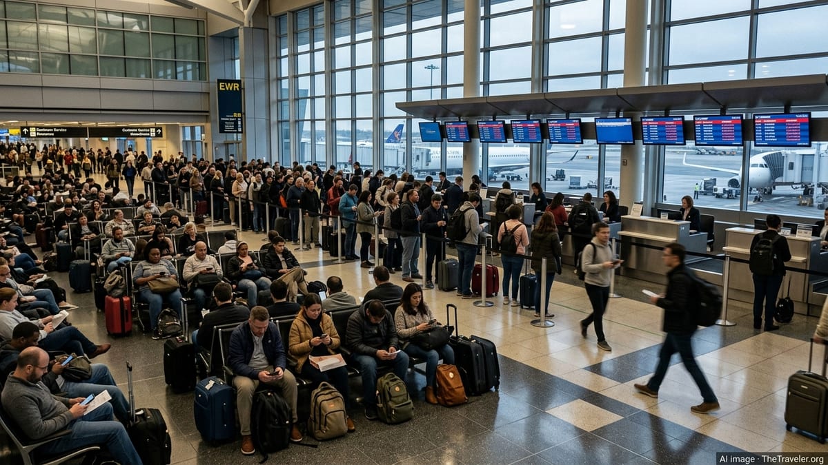 Newark Flight Chaos: 70 Plus Cancellations Strand Travelers