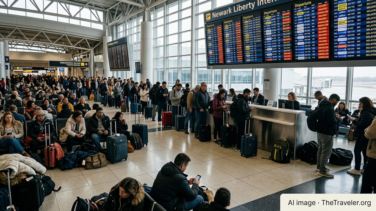 Weather and Staffing Snarls Trigger Newark Flight Chaos