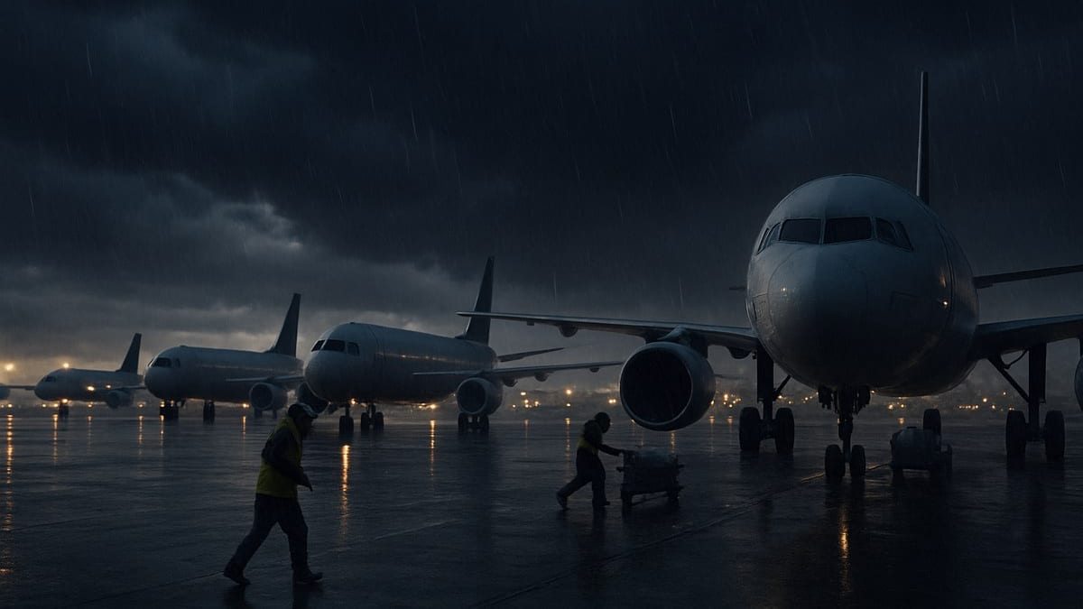 Newark Flight Disruptions Ripple Across U.S. Networks