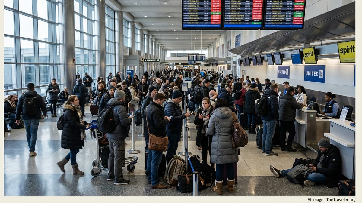 Flight Disruptions Hit Newark Liberty as Delays Mount
